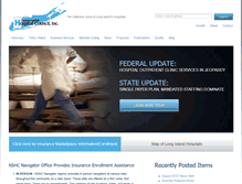 Tablet Screenshot of nshc.org